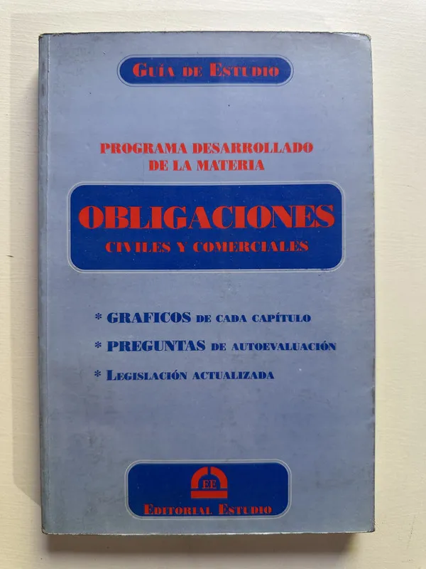 Tapa de Obligaciones civiles y comerciales - (4G3)