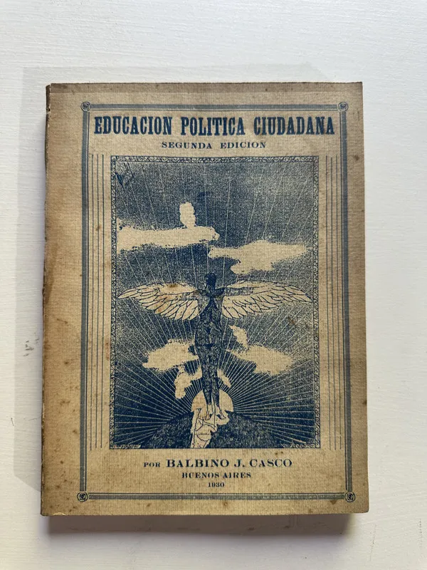Tapa de Educacion politica ciudadana - Casco Balbino J. (4G3)