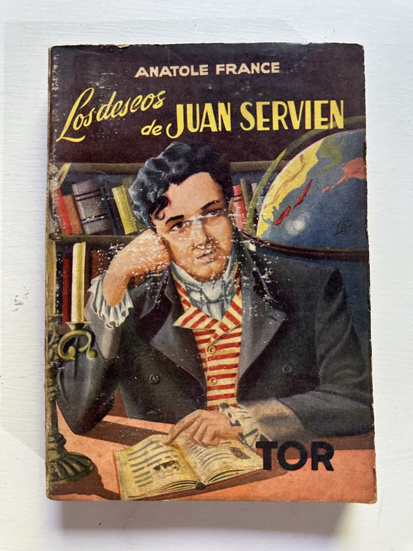 Tapa de Los deseos de Juan Servien - France Anatole (4G3)