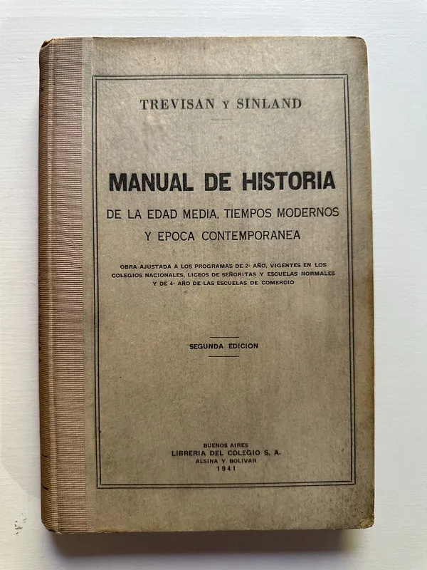 Manual de historia - Trevisan; Sinland (4G4)