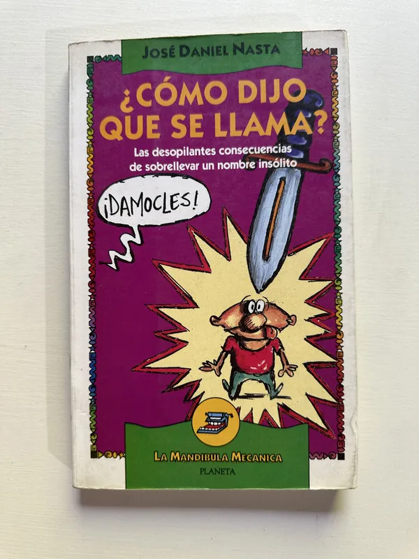 Tapa de ¿Como dijo que se llama? - Nasta Jose Daniel (4G4)