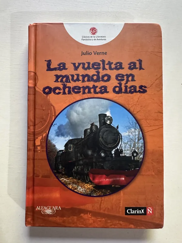 Tapa de La vuelta al mundo en ochenta dias - Verne Julio (4G5)