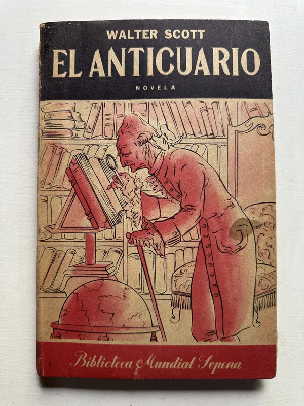 Tapa de El anticuario - Scott Walter (4H6)
