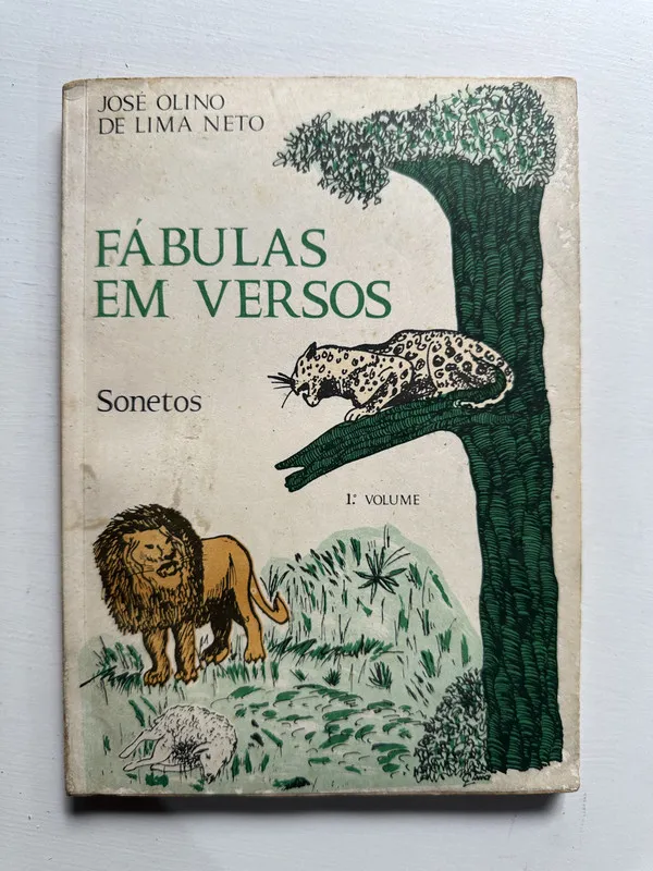 Tapa de Fabulas em versos - Lima Neto Jose Olino de (4H5)