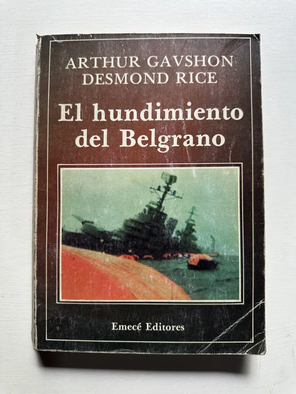 Tapa de El hundimiento del Belgrano - Gavshon (4H5)