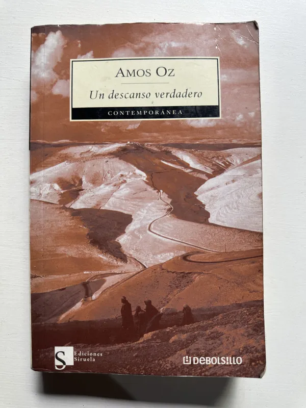 Tapa de Un descanso verdadero - Oz Amos (4H5)