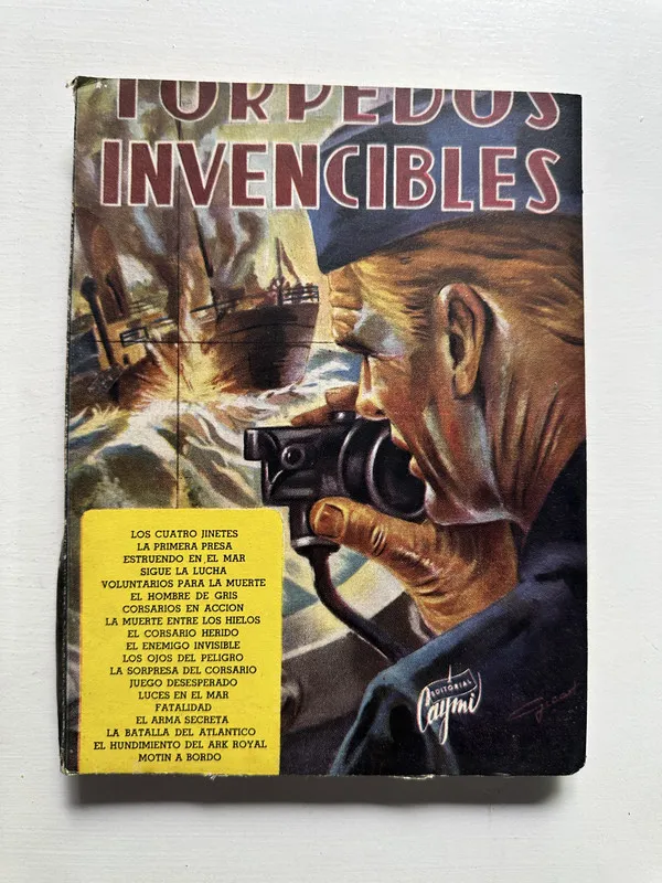 Tapa de Torpedos invencibles - — (varios autores) (4H4)