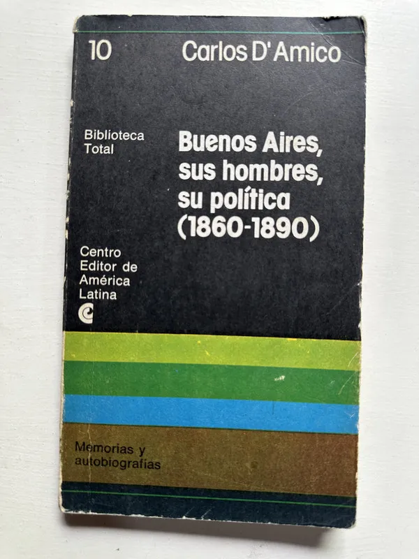 Tapa de Buenos Aires sus hombres su politica - D’Amico (4H4)