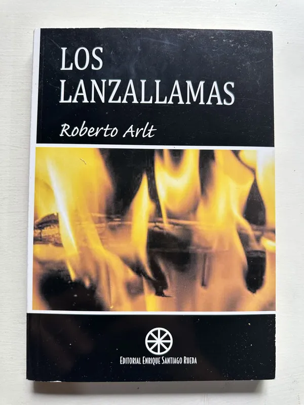 Tapa de Los lanzallamas - Arlt Roberto (4H4)