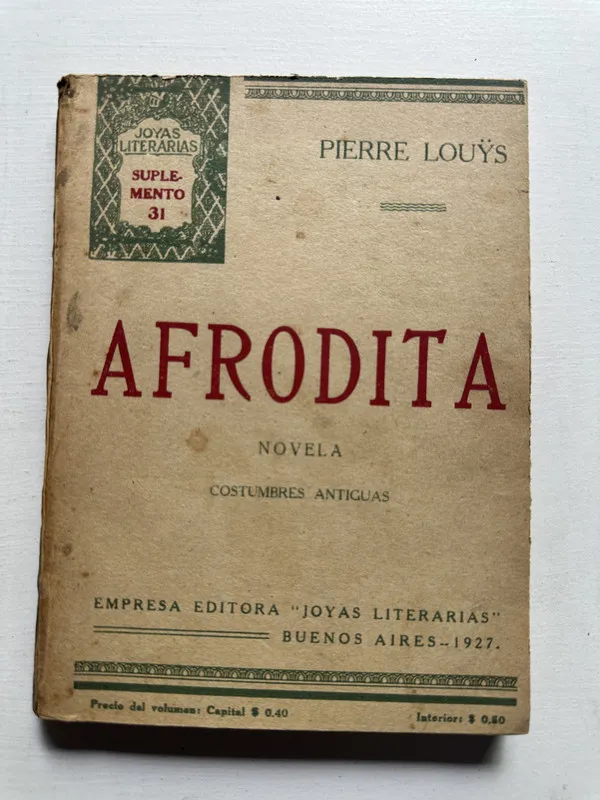 Afrodita - Louÿs Pierre (4H4)