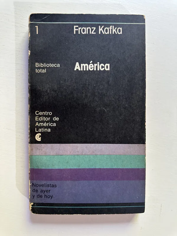 Tapa de America - Kafka Franz (4H3)