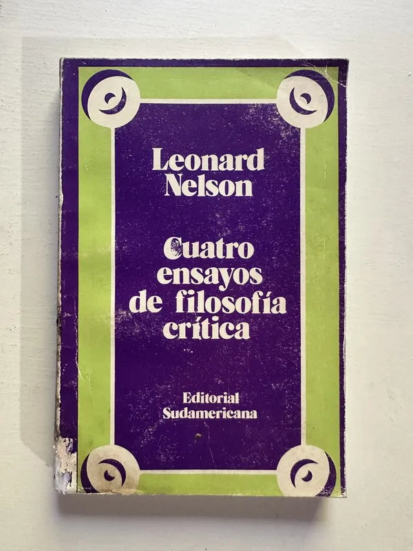 Cuatro ensayos de filosofia critica - Nelson Leonard (4H3)