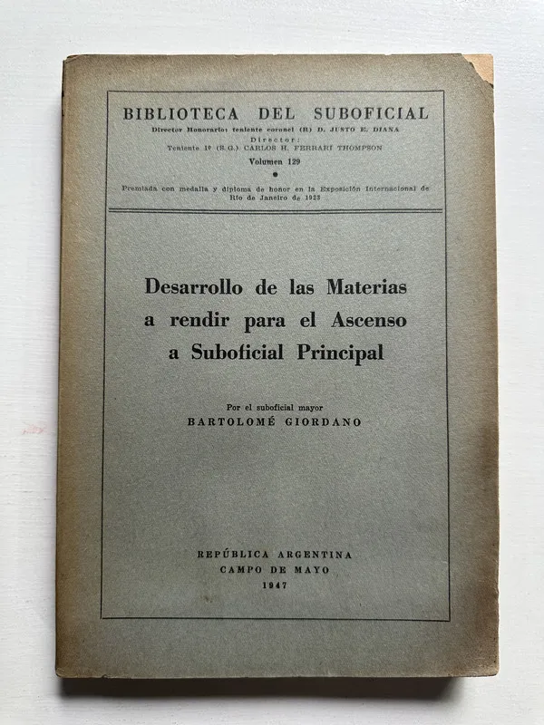 Desarrollo de las materias a rendir para el - Giordano (4i3