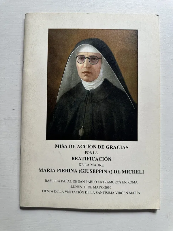 Misa de accion de gracias por la beatificacion de - — (4i3)