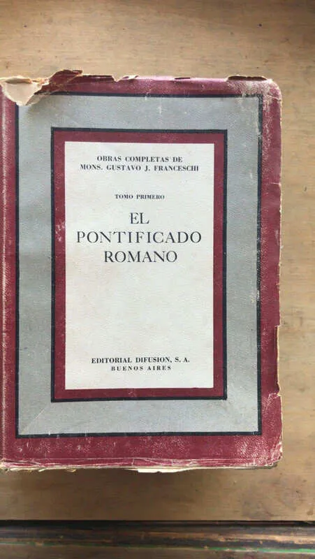 Obras Completas De Mons. Gustavo J. Franceschi (bb2)