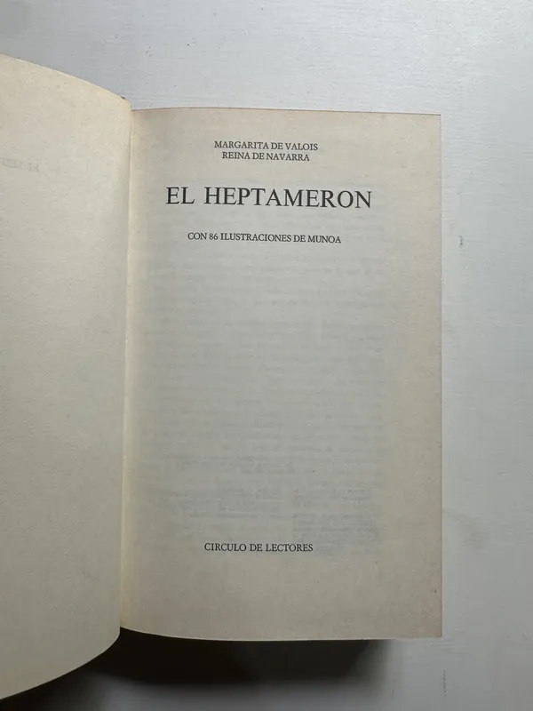 El Heptameron - De Valois (4i5)