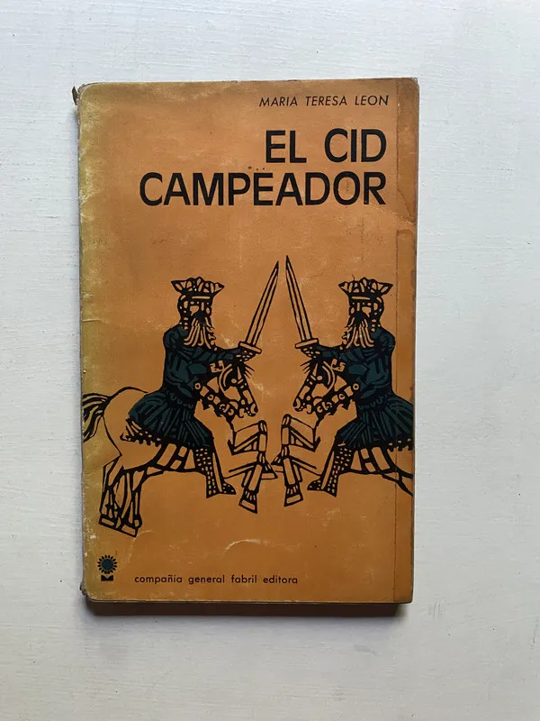 Tapa de El cid campeador - León, María Teresa (4d6)
