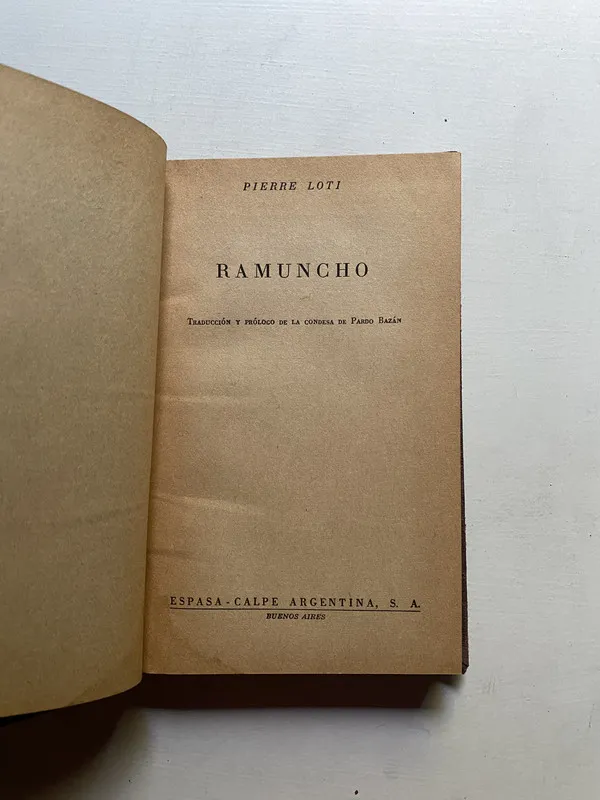 Ramuncho - Loti, Pierre (4d6)