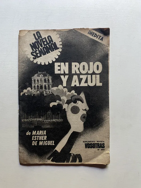 En rojo y azul - De Miguel, María Esther (4d6)