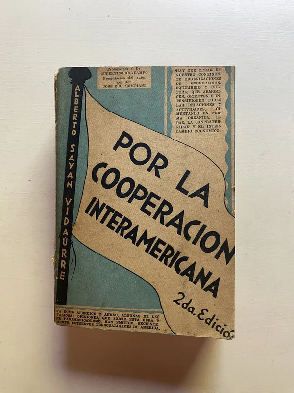 Por la cooperacion interamericana - Sayan Vidaurre (4d5)