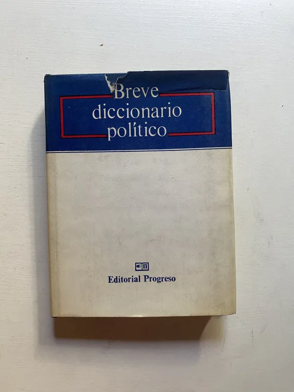 Tapa de Breve diccionario politico - (4d5)