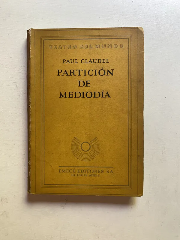 Tapa de Particion de mediodia - Claudel Paul (4d4)