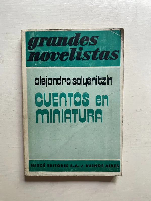 Tapa de Cuentos en miniatura - Solyenitzin Alejandro (4d4)