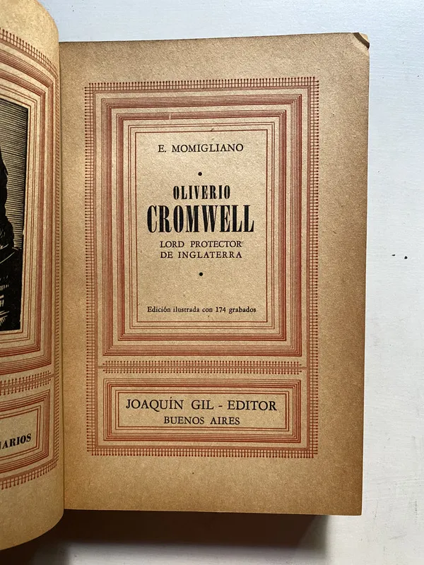 Oliverio Cromwell - Momigliano E. (4d4)