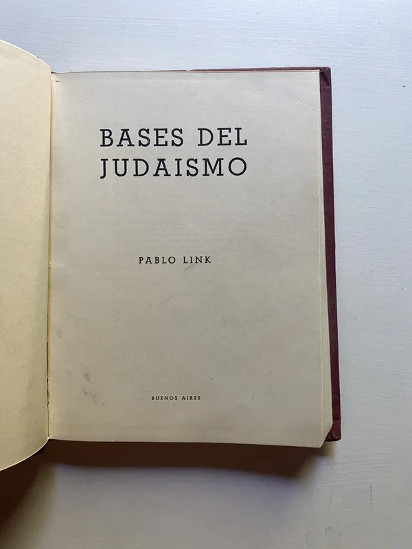 Bases del judaismo - Link Pablo (4d3)
