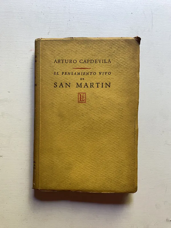 El pensamiento vivo de San Martin - Capdevila Arturo (4d3)