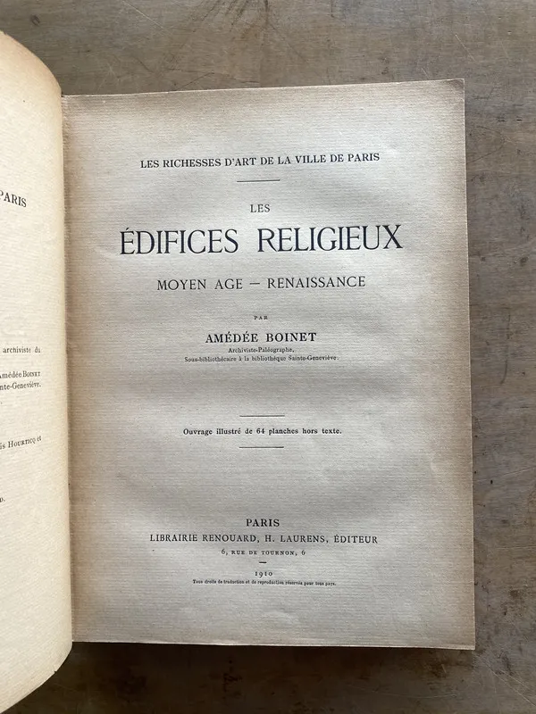 Les edifices religieux - Boinet Amedee (nn3)