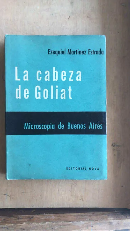 La Cabeza De Goliat - Martinez Estrada, Ezequiel (aa5)