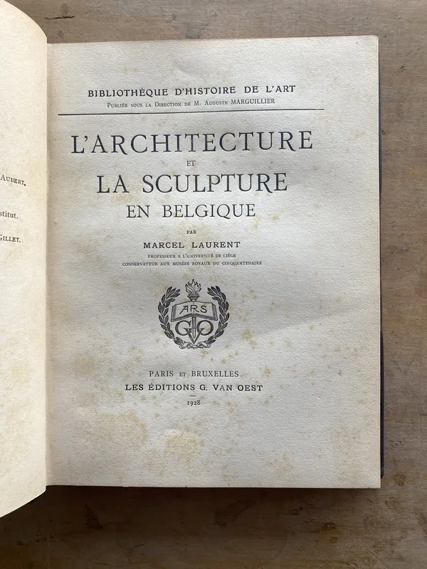 L'architecture et la sculpture en belgique - Laurent (nn3)