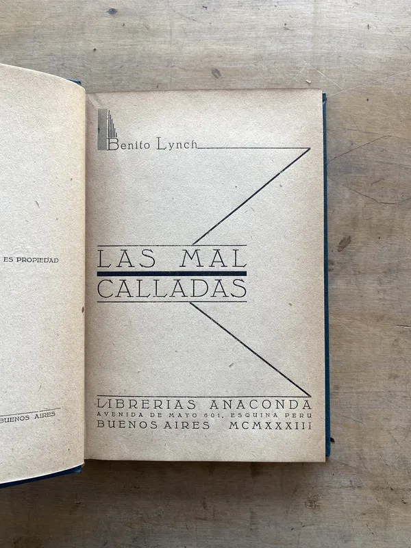 Las mal calladas - Lynch Benito (pp1)