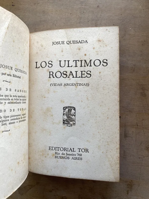 Los ultimos rosales - Quesada Josue (pp1)