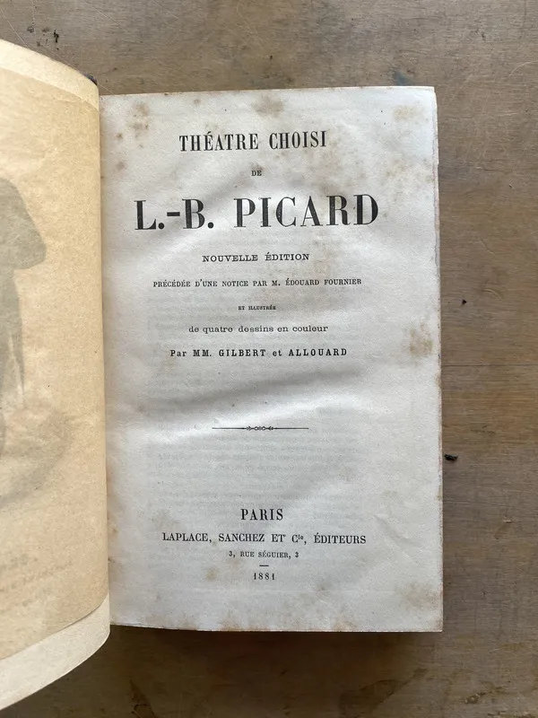 Theatre choisi - Picard L. B. (pp1)