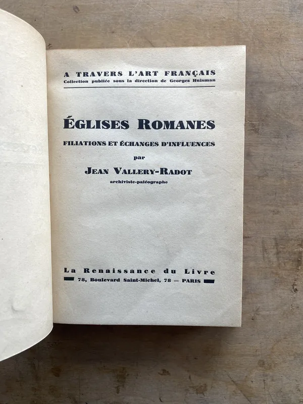eglises romanes - Vallery-Radot Jean (pp1)