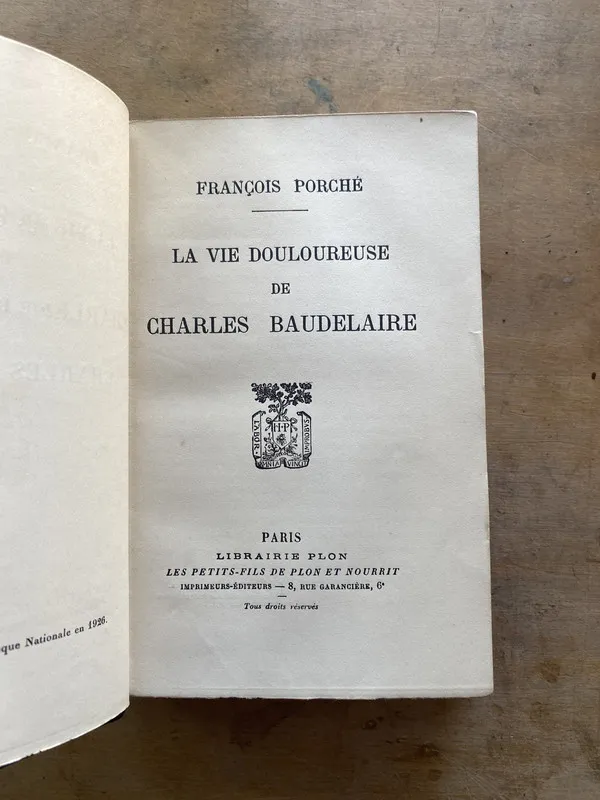 La vie douloureuse de charles baudelaire - Porche (pp1)