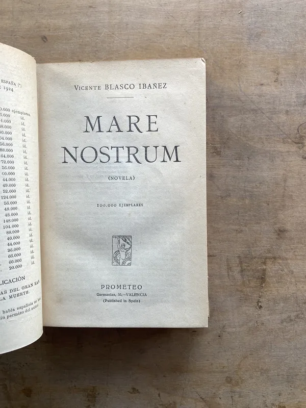 Mare nostrum - Blasco Ibañez Vicente (pp1)