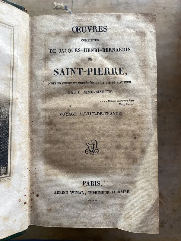 Oeuvres completes - De Saint-Pierre (nn4)