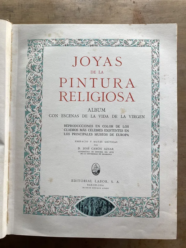 Joyas de la pintura religiosa - Camon Aznar (jj0)