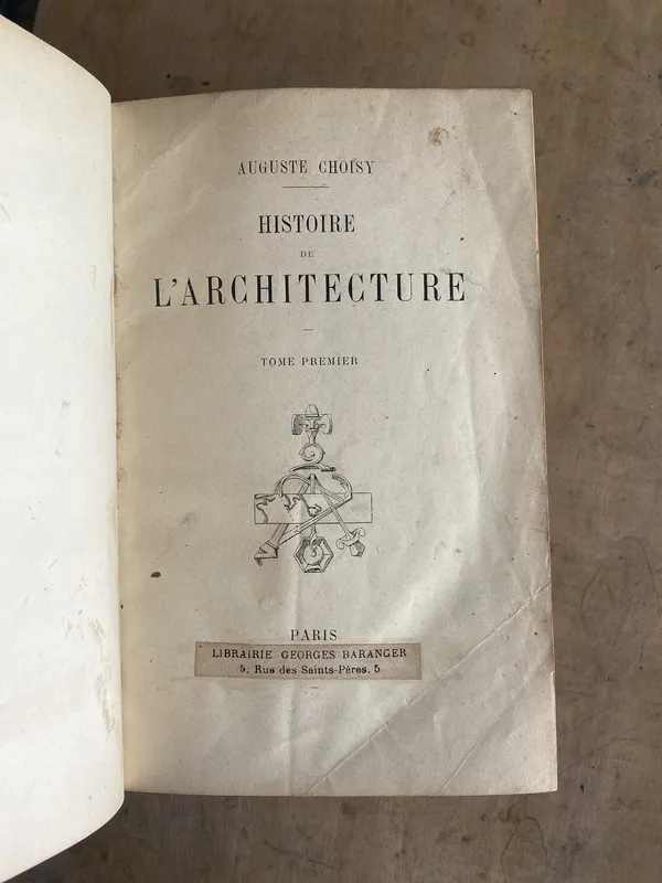 Histoire de l'architecture - Choisy Auguste (mm4)