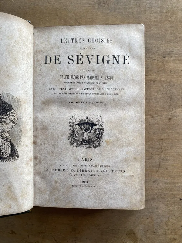 Tapa de Lettres choisies de madame de - madame de sevigne (pp2)