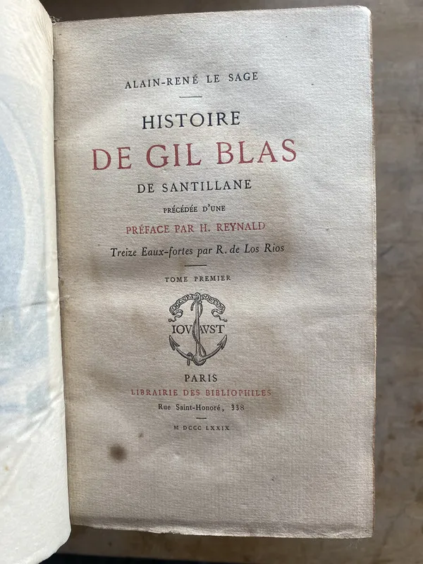 Histoire de Gil Blas de Santillane - Le Sage (pp2)