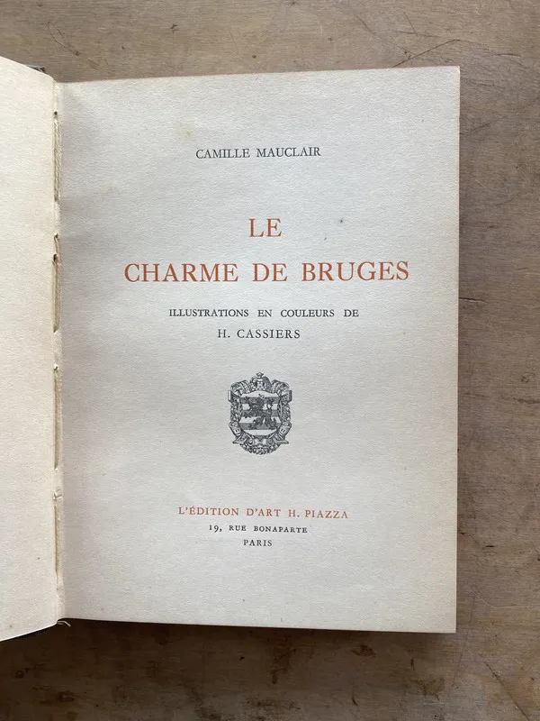 Le charme de bruges - Mauclair Camille (mm5)