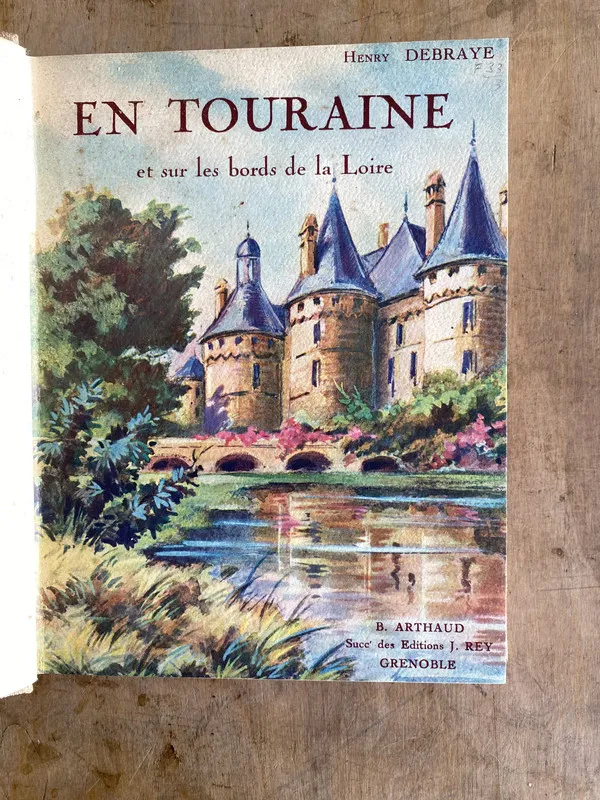 Tapa de En touraine et sur les bords de la Loire - Debraye (nn5)
