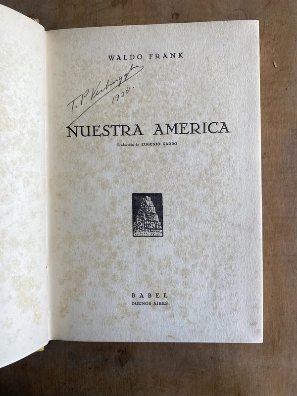 Nuestra america - Frank Waldo (nn5)