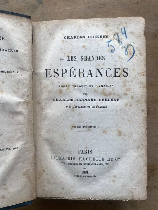 Tapa de Les grandes esperances - Dickens Charles (mm6)