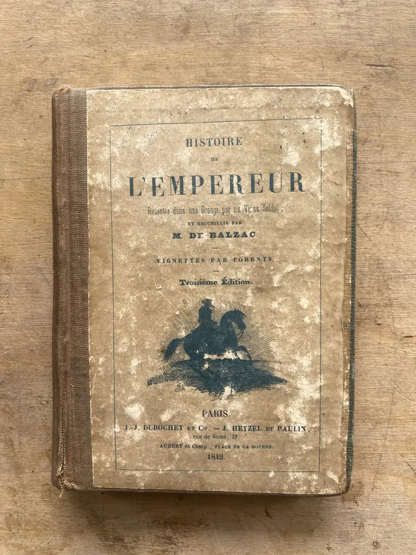 Tapa de Histoire de l'empereur - De Balzac M. (mm6)