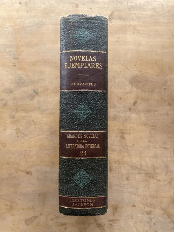 Tapa de Novelas ejemplares - Cervantes (mm6)